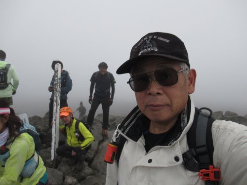 蓼科山山頂